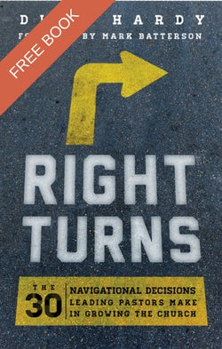 Free Right Turns book for church pastors & church leaders