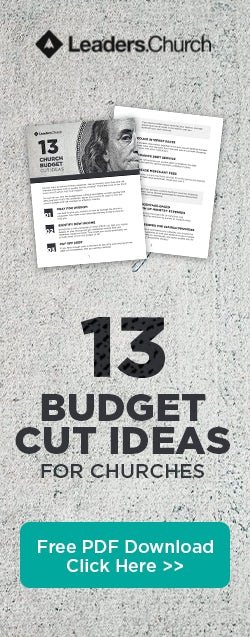 13 Budget Cut Ideas for Churches & Pastors of Ministry