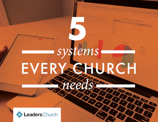 5 Systems Every Church Needs video series for pastors