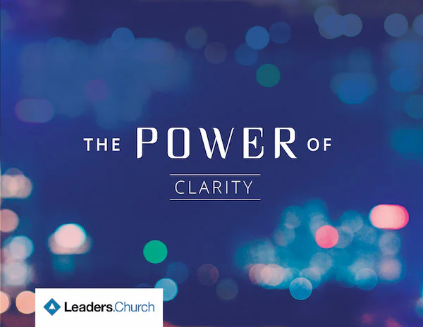 The Power of Clarity video series for pastors
