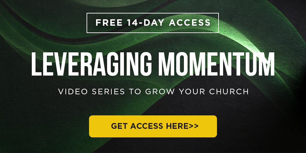 Helping Pastors Leverage and Build Momentum in the Church
