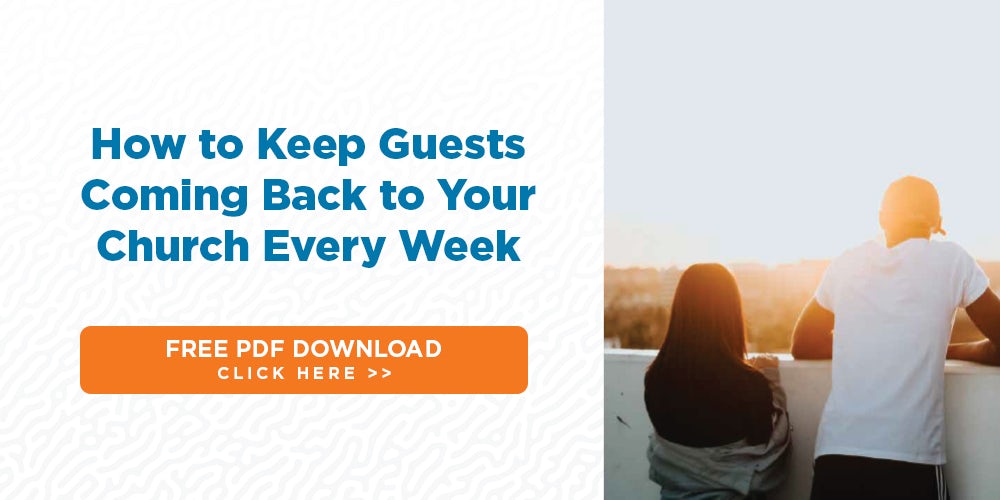 Free PDF: How to get church guests to return