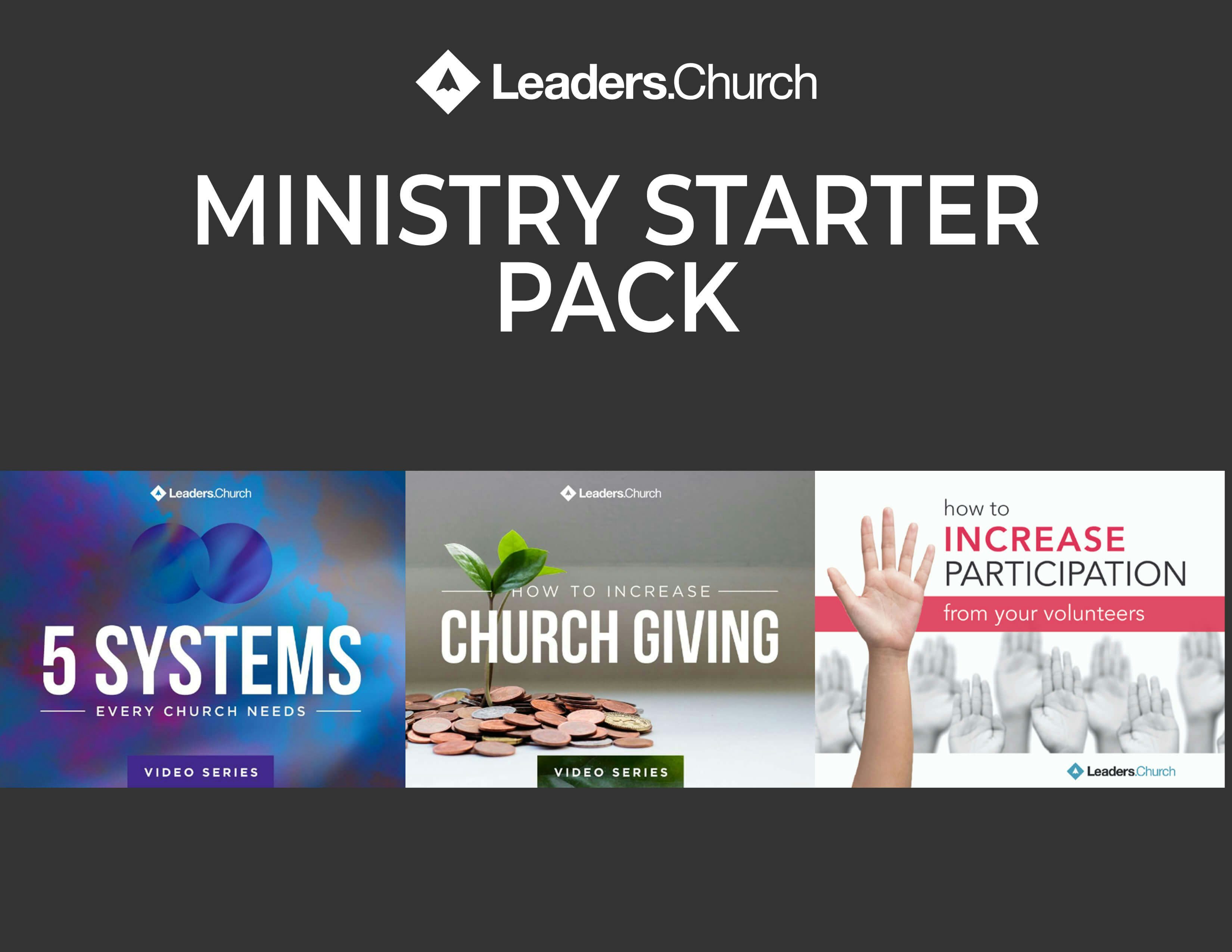 Ministry Starter Pack | Leaders.Church Product